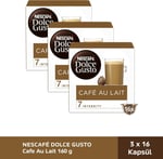 Nescafe Dolce Gusto Cafe Au Lait 48 Kapsül 160 Gr x 3