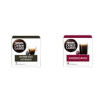 Nescafe Dolce Gusto Espresso Intenso 16 Kapsül 112 Gr ve Nescafe Dolce Gusto Americano 16 Kapsül 136 Gr