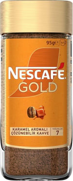 Nescafe Gold Karamel Aromalı Çözünebilir Kahve Kavanoz 95g