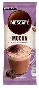 Nescafe, Mocha Çikolatalı Ve Köpüklü Çözünebilir Kahve Karışımı, 17 Gram x 9 Adet