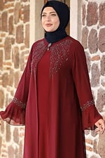 Neşe Abiye Bordo