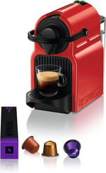 Nespresso C40 Inissia Kapsüllü Kahve Makinesi, Kırmızı - Seçenekler: C40 Inissia, Kırmızı, D40 Inissia, Siyah