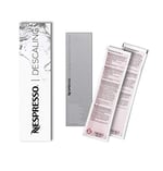 Nespresso Descaling Kit Kireç Giderme Seti – Kireç Çözücü & Makine Temizleme Sıvısı, Tüm Nespresso Modelleri İçin