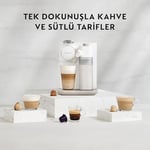 Nespresso F541 Gran Latissima Süt Çözümlü Kahve Makinesi, Beyaz
