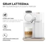 Nespresso F541 Gran Latissima Süt Çözümlü Kahve Makinesi, Beyaz