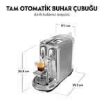 Nespresso J520 Creatista Plus Süt Çözümlü Kahve Makinesi - Seçenekler: Creatista Plus J520, Creatista Pro J620
