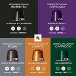 Nespresso kapsül, farklı çeşit, 100 adet, kahve kapsülleri