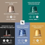 Nespresso kapsül, farklı çeşit, 100 adet, kahve kapsülleri