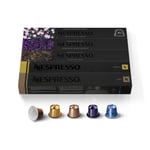 Nespresso Kapsüller OriginalLine, Çeşitlilik Paketi, Hafif, Orta, Koyu Kızarmış Espresso Kahve, 50 Adet Espresso Kahve Kapsülleri, 1.5 oz Brews