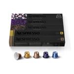 Nespresso Kapsüller OriginalLine, Çeşitlilik Paketi, Hafif, Orta, Koyu Kızarmış Espresso Kahve, 50 Adet Espresso Kahve Kapsülleri, 1.5 oz Brews
