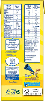 Nesquik Kakaolu Süt, 180 ml x 27