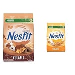 Nestlé Nesfit Çikolatalı Tam Tahıl ve Pirinç Gevreği 400 g ve Nestlé Nesfit Ballı ve Bademli Tam Tahıl ve Pirinç Gevreği 400 g