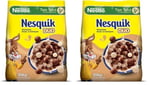 Nestle Nesquik Duo Kakaolu Bugday ve Misir Gevregi 310 gr 2li paket