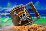Netavantaj One Piece İskelet Fıçı 3D Tasarım Kupa Bardak