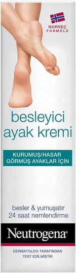 neutrogena norveç formülü besleyici ayak kremi 50 ml