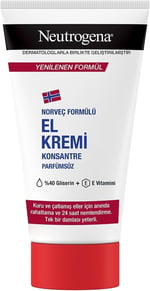 Neutrogena Norveç Formülü El Kremi Parfümsüz, 75 ml - Seçenekler: 75 ml, 150 ml (2 x 75 ml)