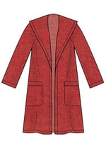 New Look Kesim deseni, kağıt, beyaz, 32 ila 50 (XS ila XL)