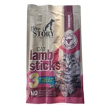 New Story Kedi Ödül Maması, Kuzu Etli Stick, 3'lü Paket, Yumuşak, Yetişkin Kediler İçin