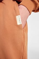 Newold Washed Oversized Unisex Jogger, Tan, XL, 21263322353