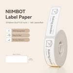 NIIMBOT Akıllı telefon etiketleri, Bluetooth kablosuz etiket makinesi için el etiketi, ev ve ofis organizasyonu için, küçük, 1 rulo yapışkan bant.