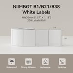 NIIMBOT B1 Etiket Bandı B21 Kendinden Yapışkanlı Etiketleme Bandı 1.5