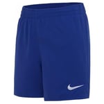 Nike 4-inch voleybolu şortu çocuklar için, çocuklar, yüzmek külot, nessb866-494, oyun kraliyet, 8 yıl