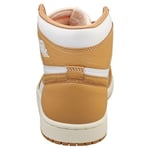 Nike Air Jordan 1 Retro Hi Og Kadın Spor Ayakkabı Fn6622 Spor Ayakkabı, Pralin Beyaz Yelken 201, 44 EU