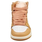Nike Air Jordan 1 Retro Hi Og Kadın Spor Ayakkabı Fn6622 Spor Ayakkabı, Pralin Beyaz Yelken 201, 44 EU