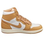Nike Air Jordan 1 Retro Hi Og Kadın Spor Ayakkabı Fn6622 Spor Ayakkabı, Pralin Beyaz Yelken 201, 44 EU