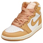 Nike Air Jordan 1 Retro Hi Og Kadın Spor Ayakkabı Fn6622 Spor Ayakkabı, Pralin Beyaz Yelken 201, 44 EU