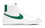 Nike Blazer MID '77 (GS) Basketbol Ayakkabısı, Beyaz Çam Yeşili Çam Yeşili Siyah, 6 UK