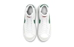 Nike Blazer MID '77 (GS) Basketbol Ayakkabısı, Beyaz Çam Yeşili Çam Yeşili Siyah, 6 UK