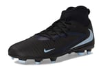 Nike Erkek Phantom 6 High Club Sneaker, Siyah/Siyah, 9,5