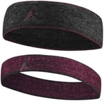 Nike JORDAN HEADBAND CHENILLE 2 PK SİYAH Unisex Saç Bandı SİYAH Tek Ebat
