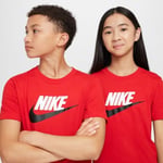 Nike K NSW Tişört Futura Hbr Üniseks Çocuk Tişörtü