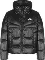 Nike Kadın Spor Giyim Therma-FIT City Serisi Ceket Siyah, siyah/beyaz, M