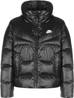 Nike Kadın Spor Giyim Therma-FIT City Serisi Ceket Siyah, siyah/beyaz, M