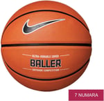 Nike NIKE BALLER 8P Kahverengi-Siyah Unisex Basketbol Topu