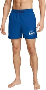 Nike Nike Swim Breaker Swim Logo 5 inç Voleybol Kısa Oyun Kraliyet Yüzme Sandıkları Kız ve Kız Çocuk