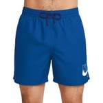 Nike Nike Swim Breaker Swim Logo 5 inç Voleybol Kısa Oyun Kraliyet Yüzme Sandıkları Kız ve Kız Çocuk