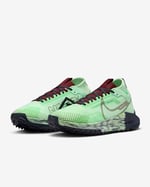Nike React Pegasus Trail 4 GoreTex Su Geçirmez Reflektörlü Yürüyüş Koşu Ayakkabısı Yeşil