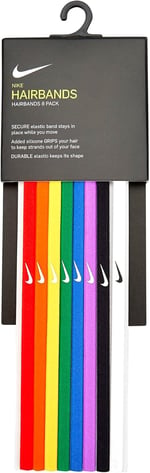 Nike Skinny Headbands 8 Pk Elastische Tennis Swoosh Haar Packung 8 Stück