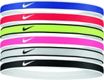 Nike Swoosh Sport Headbands 6 Pk Tıpped Unıversıty Red/Game
