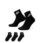 Nike Üniseks her bilek çorabı için vazgeçilmezdir (3 çift)