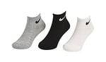 NIKE Unisex Kinder Basic No Show 3pk Socken (1er Pack)