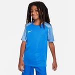 Nike Y NK DF Academy JSY SS, Unisex Spor T-Shirt, Mavi, S Beden