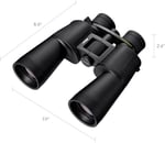 Nikon Action Zoom 10-22x50 Dürbün | Çok Katmanlı Kaplamalı Nikon Optik, Büyük Objektif Lensler ve Tripod'a Hazır Porro-Prizma Tasarımlı Yüksek Güçlü Zoom Dürbünleri | 10-22x Zoom, 50mm Hedefler, Porro