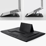 Nillkin Dizüstü Bilgisayar Kılıfı 15,6 inç (3'ü 1 arada), Ayarlanabilir Stand ve Mouse Padli MacBook Kılıfı, 2 Stand Modu, 15 inç Dizüstü Bilgisayar Kılıfı, MacBook Aksesuarları, Chromebook/HP 13-15.6