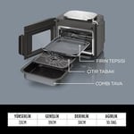 Ninja Combi All-in-One Multicooker, Fırın ve Az Yağlı Pişirici 12,5 L SFP700EU