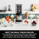 Ninja CREAMi Deluxe 10-in-1 Dondurma ve Frozen Makinesi NC502EU - Seçenekler: 10 in 1 siyah, 13'ü 1 arada